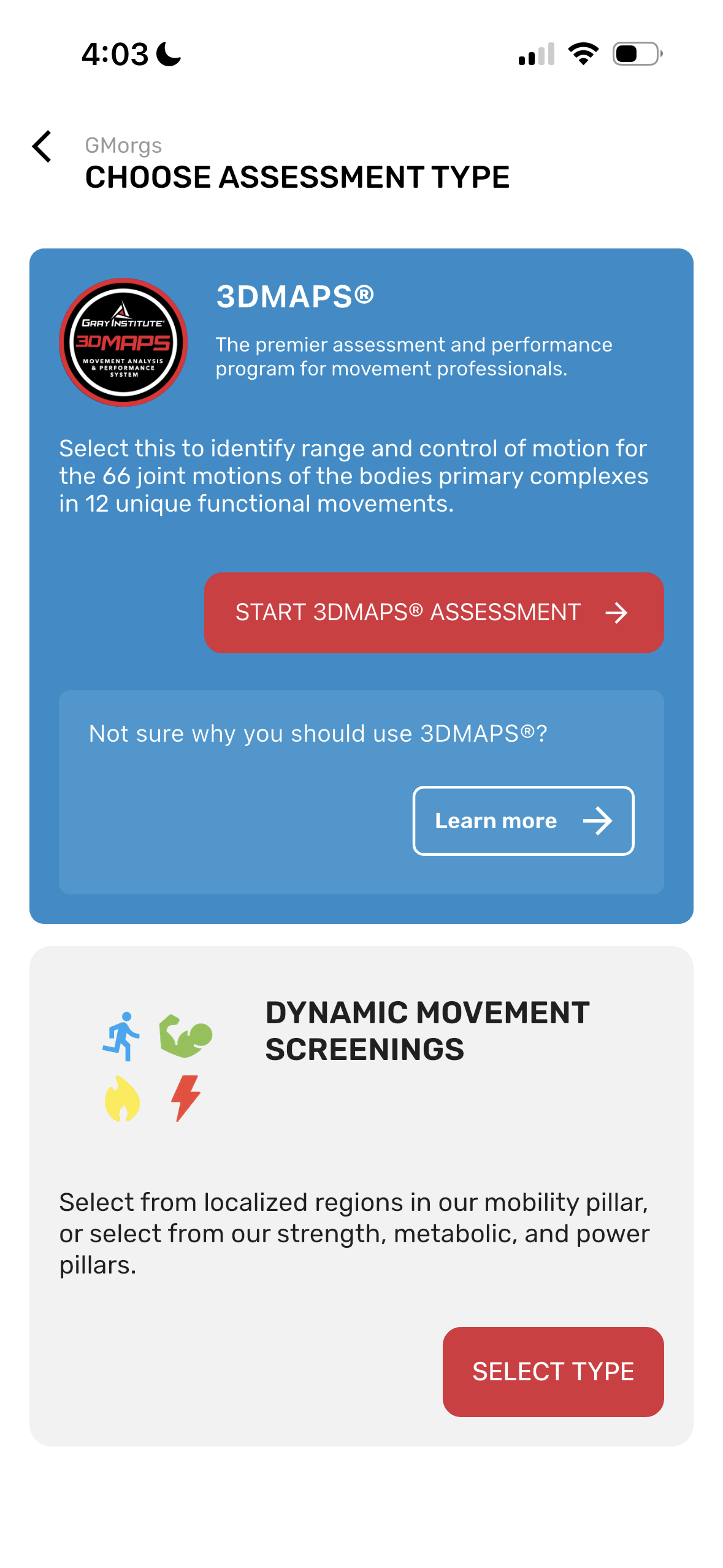 Subjective Screening